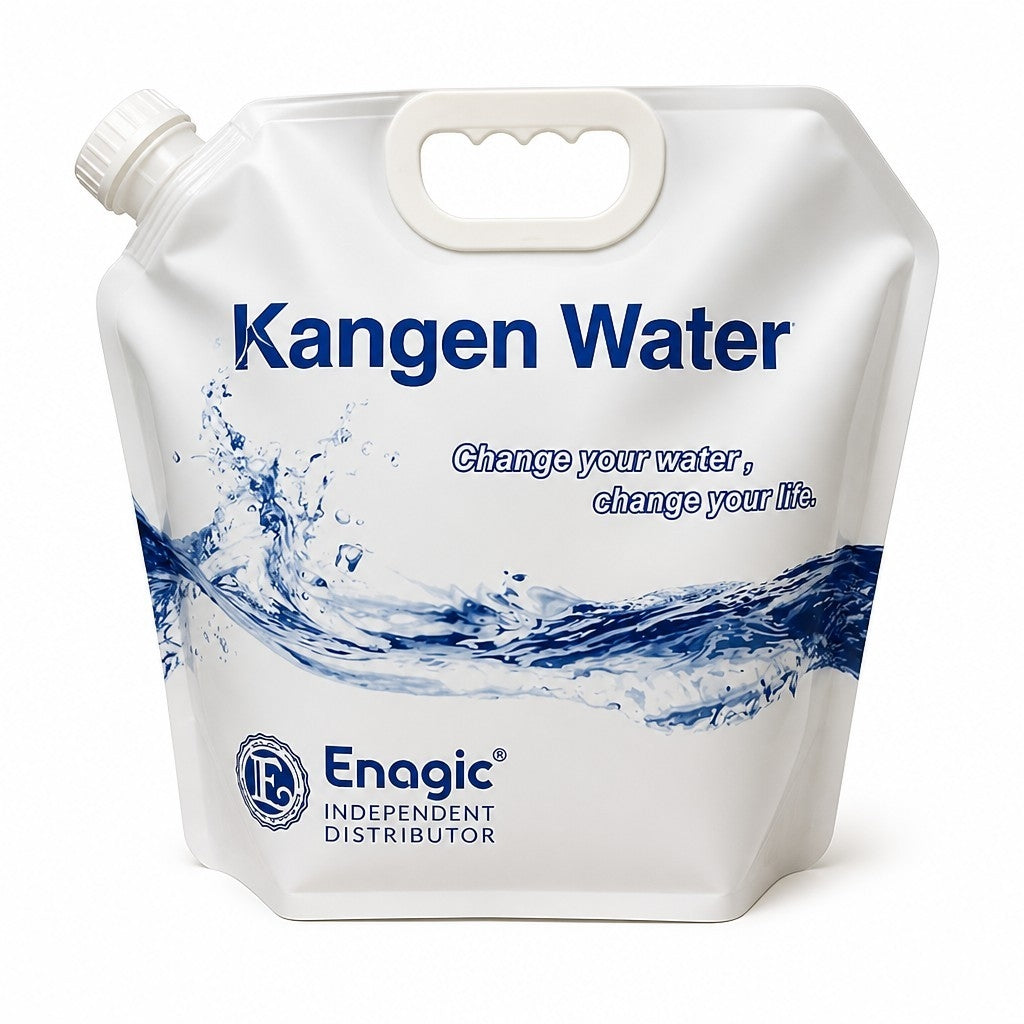 BPA FREE WATER BAG 5L WHITE