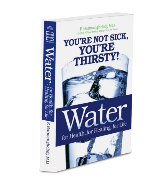 BOOK YOU'RE NOT SICK YOU'RE THIRSTY