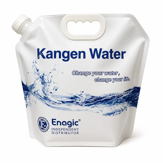 BPA FREE WATER BAG 5L WHITE