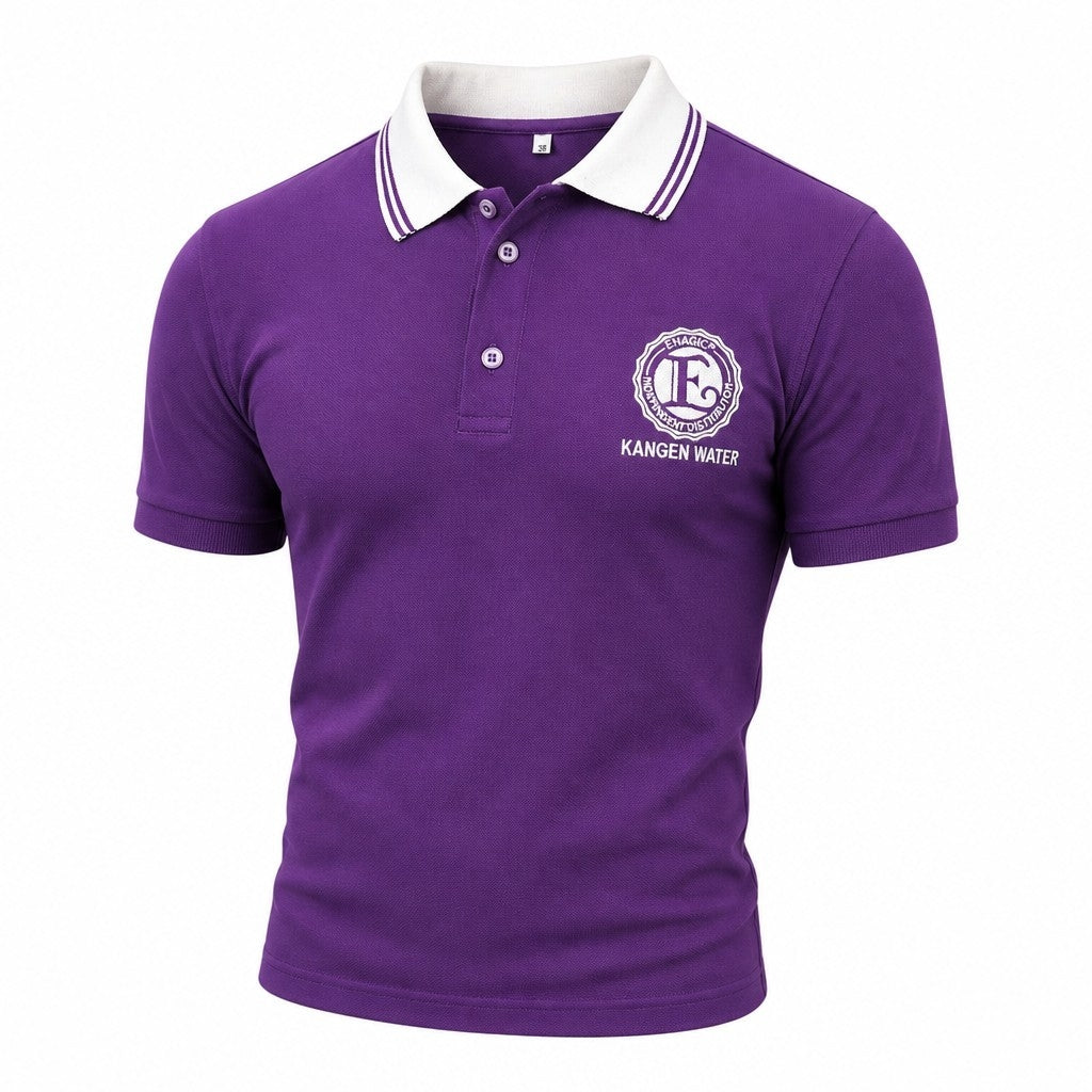 POLO T-SHIRT PURPLE